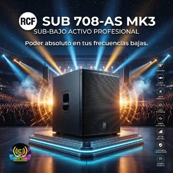 sub 708 as mk3 sub bajo activo