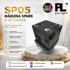 sp05 maquina spark o de chispa pl pro light
