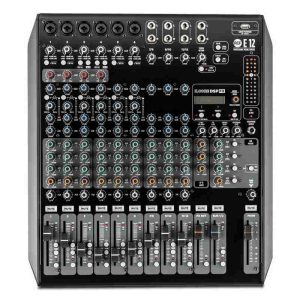 consola de mezcla de 12 canales con efectos y eqs superiores e12