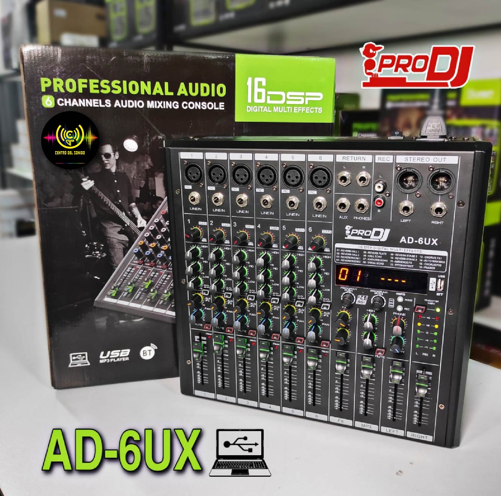 ad 6ux mixer análogo con bluetooth prodj ad 6ux mixer análogo con bluetooth prodj