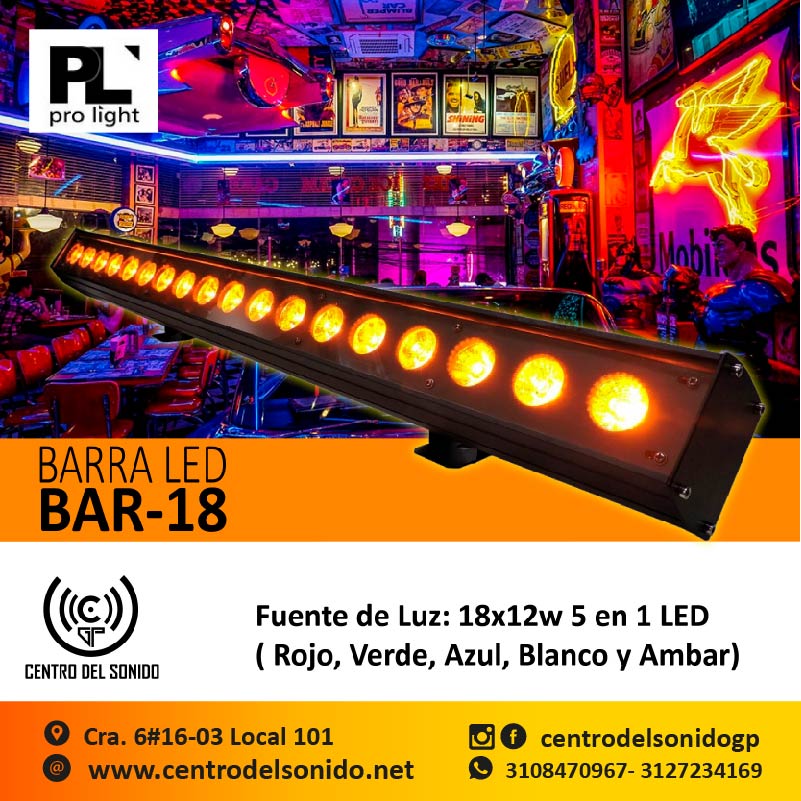 barra led bar 18 pl pro light (copia) barra led bar 18 pl pro light (copia)