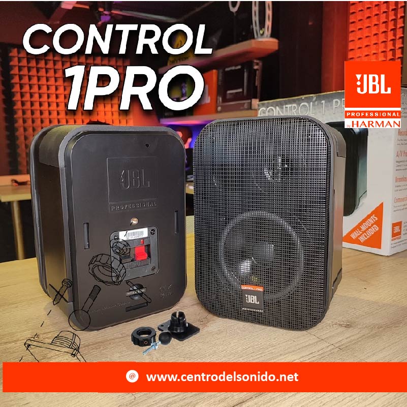 juego monitor pasivo jbl control 1 pro 150w (par) 1×5″ juego monitor pasivo jbl control 1 pro 150w (par) 1×5″