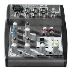 consola behringer xenyx 502