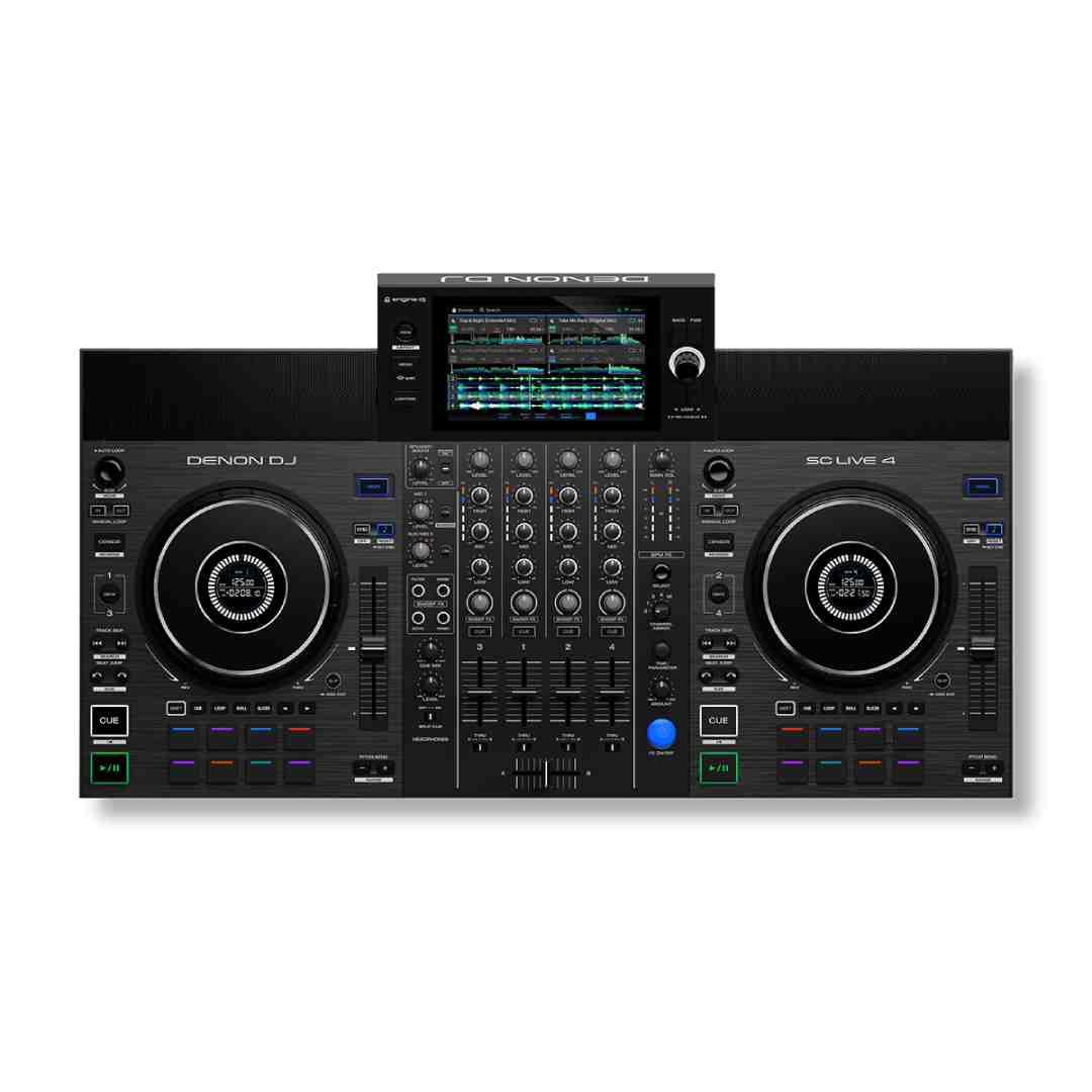 controlador dj denon sc live 4 controlador dj denon sc live 4