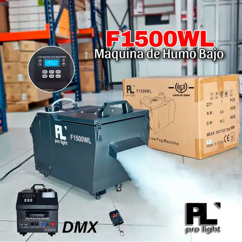 maquina de humo bajo ded 1500wl maquina de humo bajo ded 1500wl