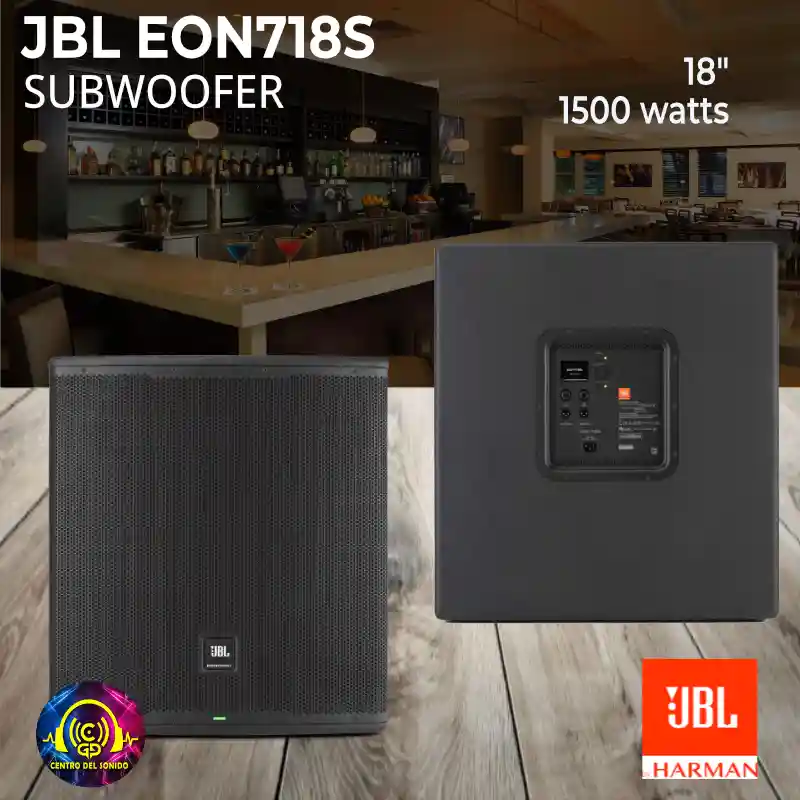 jbl eon718s subwoofer de 18 pulgadas jbl eon718s subwoofer de 18 pulgadas