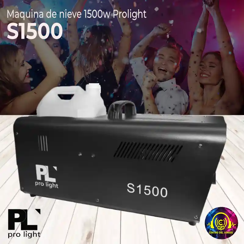s1500 maquina de nieve 1500w – pl pro light s1500 maquina de nieve 1500w – pl pro light