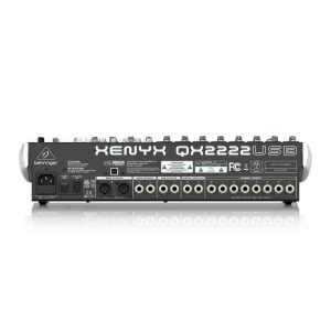 mezclador para estudio de 8 entradas xenyx qx2222usb