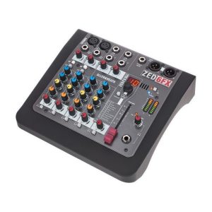 zed 6fx mezclador analógico 6 entradas con fx