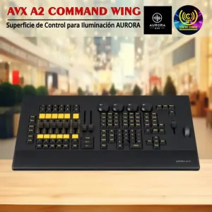 superficie de control para iluminación aurora avx a2 command wing