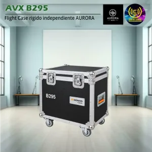 flight case rigido independiente aurora avx b295
