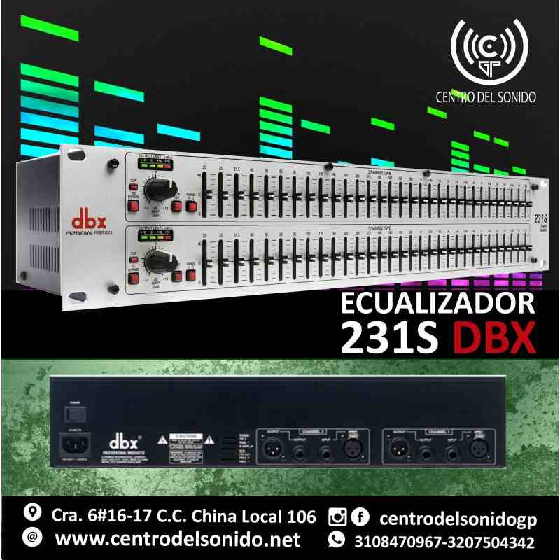 ecualizador-231s-dbx ecualizador 231s dbx