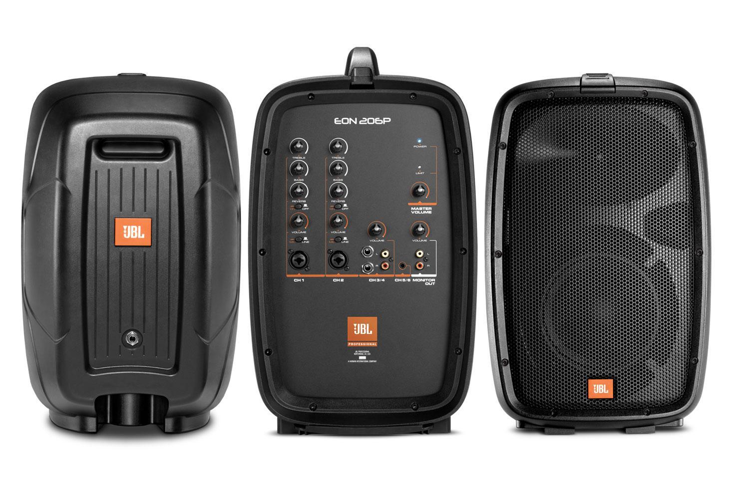 eon206p3 jbl eon206p sistema de pa portátil