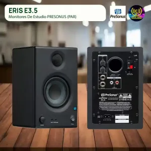 monitores de estudio presonus eris e3.5 (par)