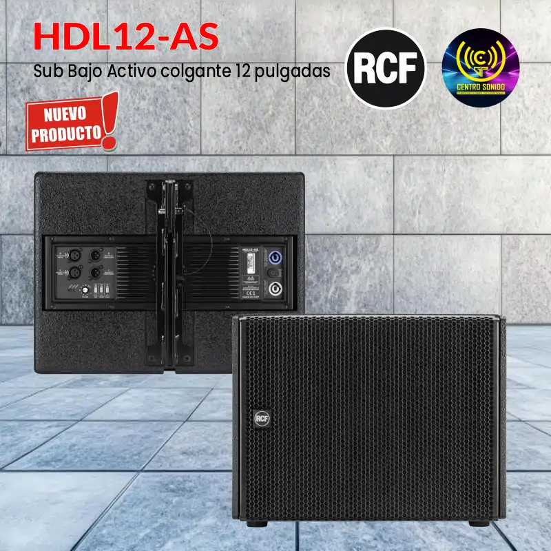 sub bajo activo colgante 12 pulgadas rcf hdl12 as sub bajo activo colgante 12 pulgadas rcf hdl12 as