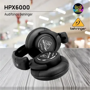 audífonos hpx6000 behringer