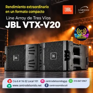 line array pasivo jbl vtx v20 2065w
