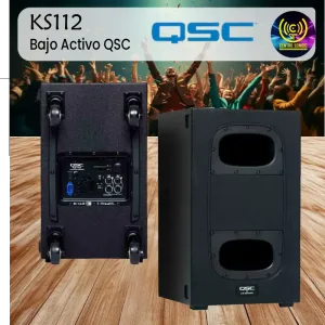 bajo activo ks112 qsc