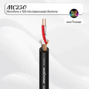 microfono x 100 mts balanceado mc230