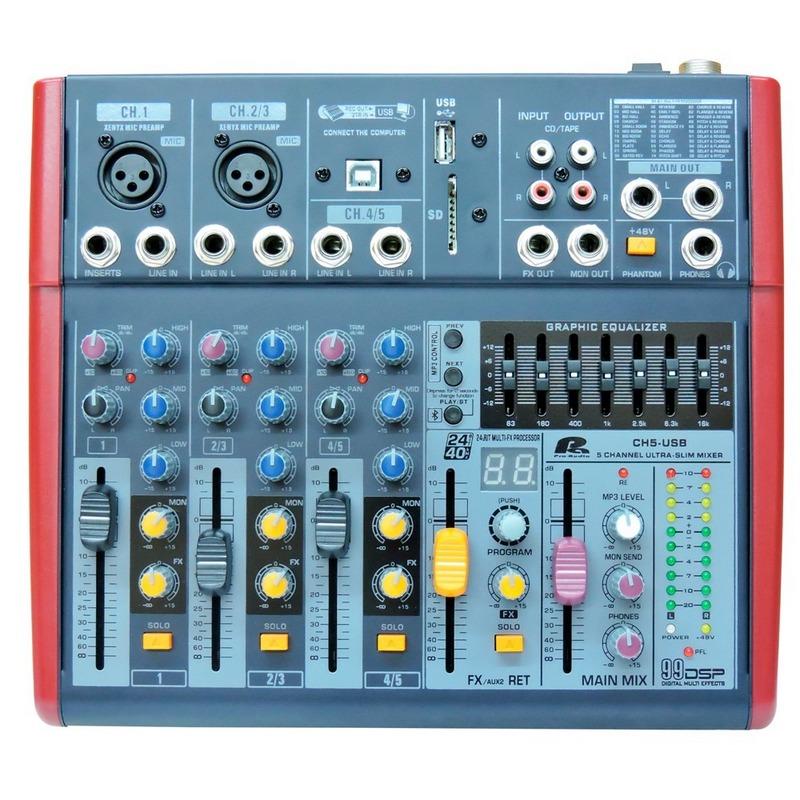 mezclador-con-interfaz-usb-ch5usb-1 ch5 usb consola con interfaz de audio – pa pro audio