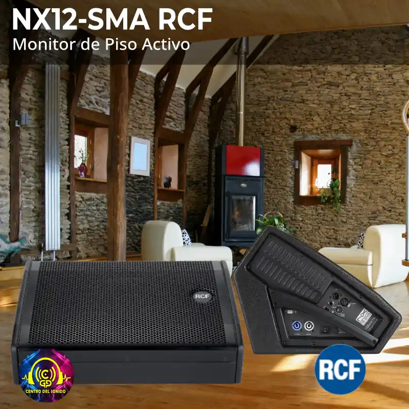 monitor de piso activo nx12 sma rcf monitor de piso activo nx12 sma rcf