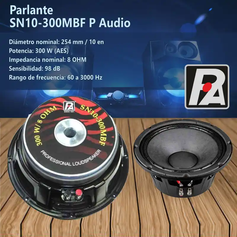 parlante sn10 300mbf p audio parlante sn10 300mbf p audio
