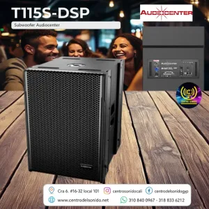 subwoofer audiocenter t115s dsp