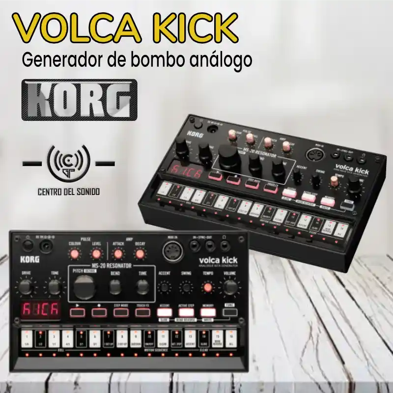 generador de bombo análogo volca kick generador de bombo análogo volca kick