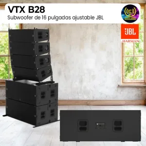 subwoofer de 16 pulgadas ajustable vtx b28