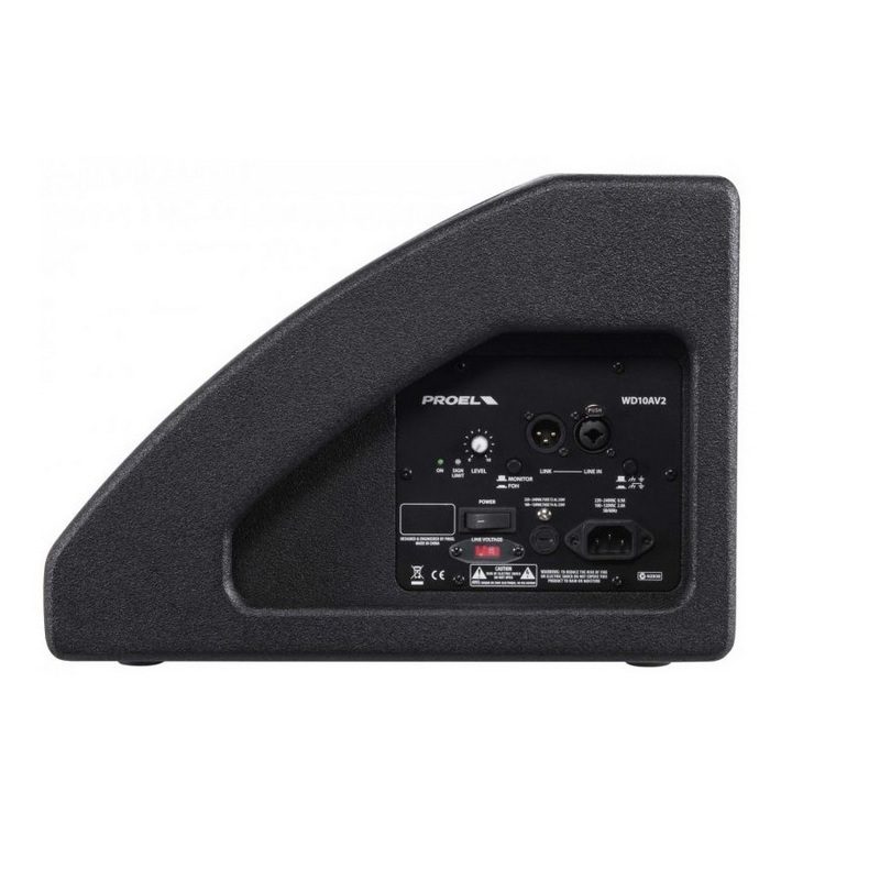 proel wd10av2 monitor de piso amplificado proel wd10av2 monitor de piso amplificado